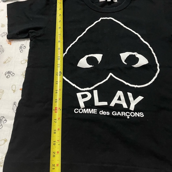 Comme Des Garcons black and white heart tshirt - Picture 6 of 7
